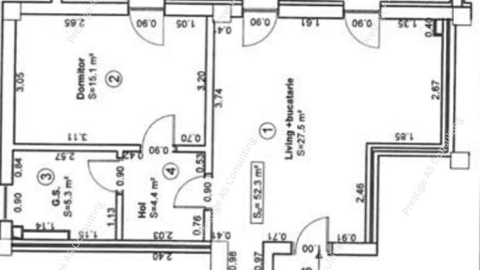 Apartament cu 17mp Terasa | Parcare suprateran | Ateneo | Calea Torontalului - Schiță 6