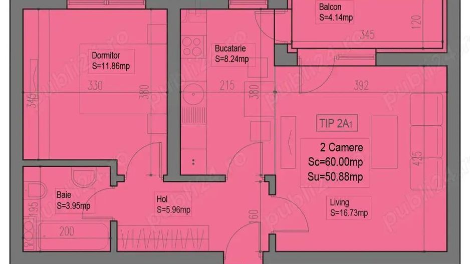 inchiriere 2 camere Exigent Plaza Residence Lujerului - Poză 6