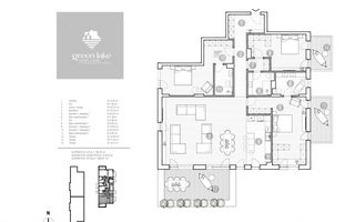 Apartament Spectaculos | 4 Camere | Terasa 22 mp | Green Lake Baneasa - Poză 17