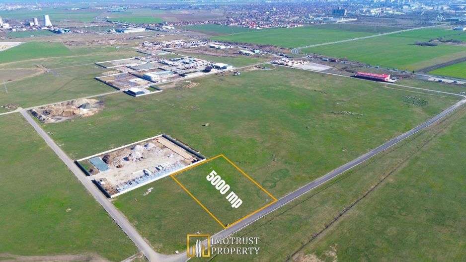 Teren logistic de vânzare 5.000 mp – acces Centura Arad | PUZ aprobat - Poză 2