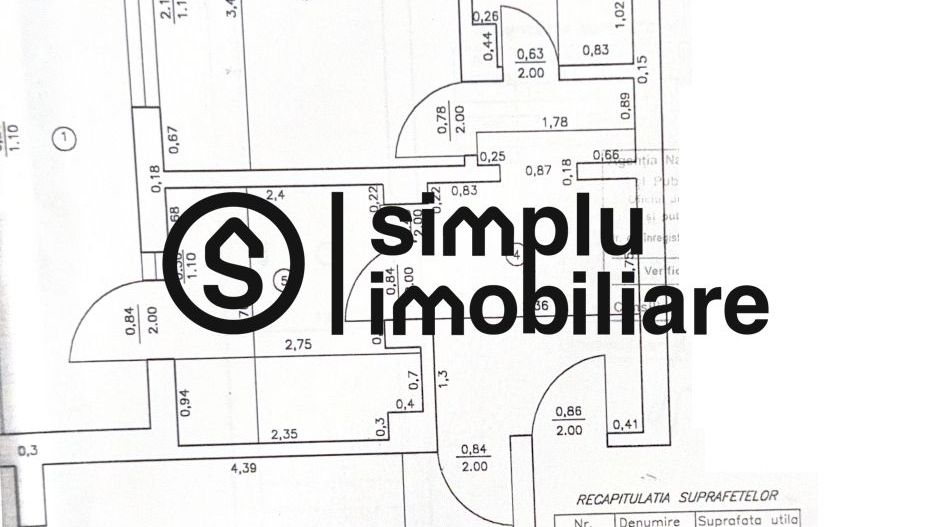 2 decomandate, parter, S-uri - 139 000 Euro - Schiță 9
