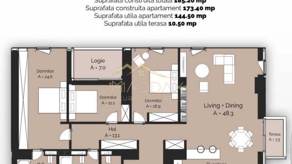 Proiect rezidențial // Apartamente 1-5 camere // Finalizare 2026 - Poză 72