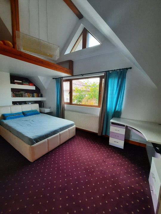 Casa Moderna P+E+M, ultracentral, 5 camere, Campina, Prahova - Poză 9