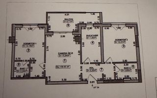 3 camere, dormitor cu baie proprie – Braytim - Poză 34