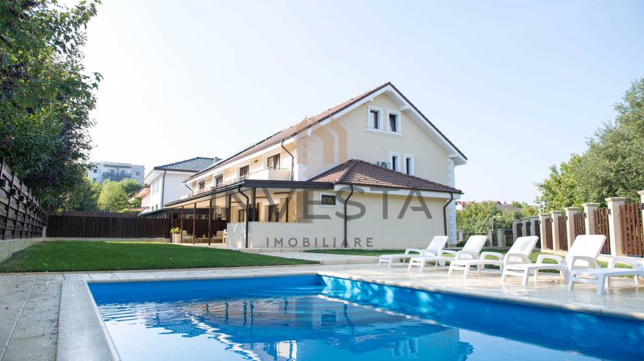 Casa spectaculoasa de inchiriat cu pisicina exterioara, zona Borhanci - Poză 34