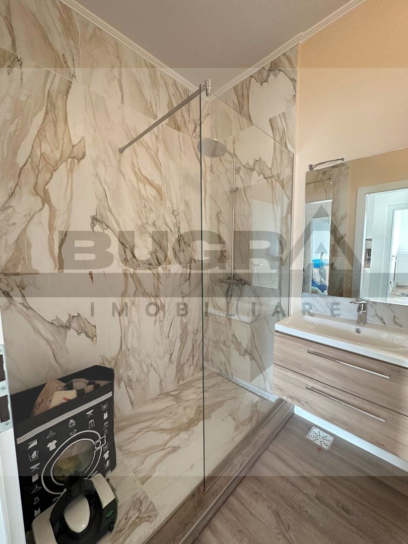 Apartament 3 camere, 58 mp, garaj, bloc nou, zona Eroilor - Poză 12