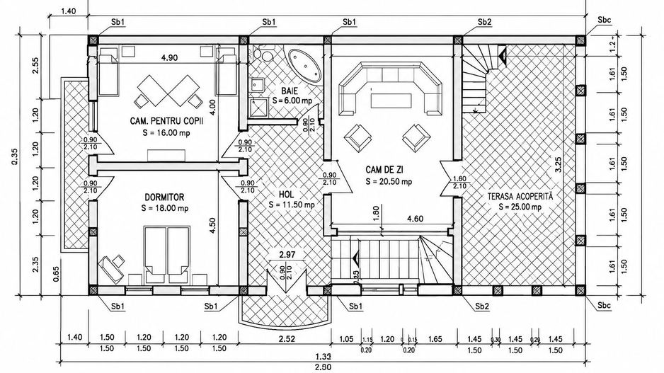 Imobil multifuncțional, 450 mp utili, teren 640 mp, Torontalului - Poză 28