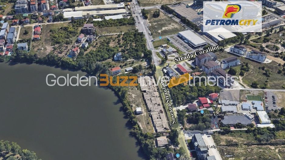 Teren 882 mp | Străulești – Petrom City | Deschidere 22 m - Poză 2
