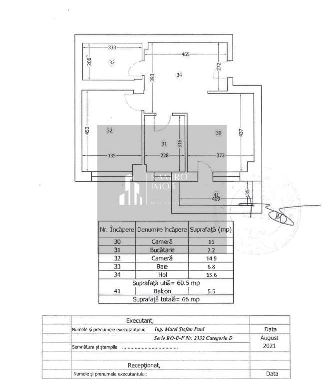 Apartament 2 camere Confort City / Splaiul Unirii / Popesti Leordeni - Poză 7