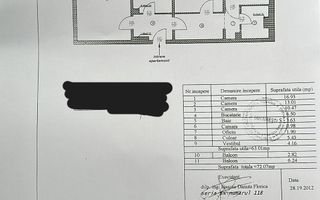 Apartament 3 Camere | Gorjului | Metrou | Etaj Intermediar - Schiță 23