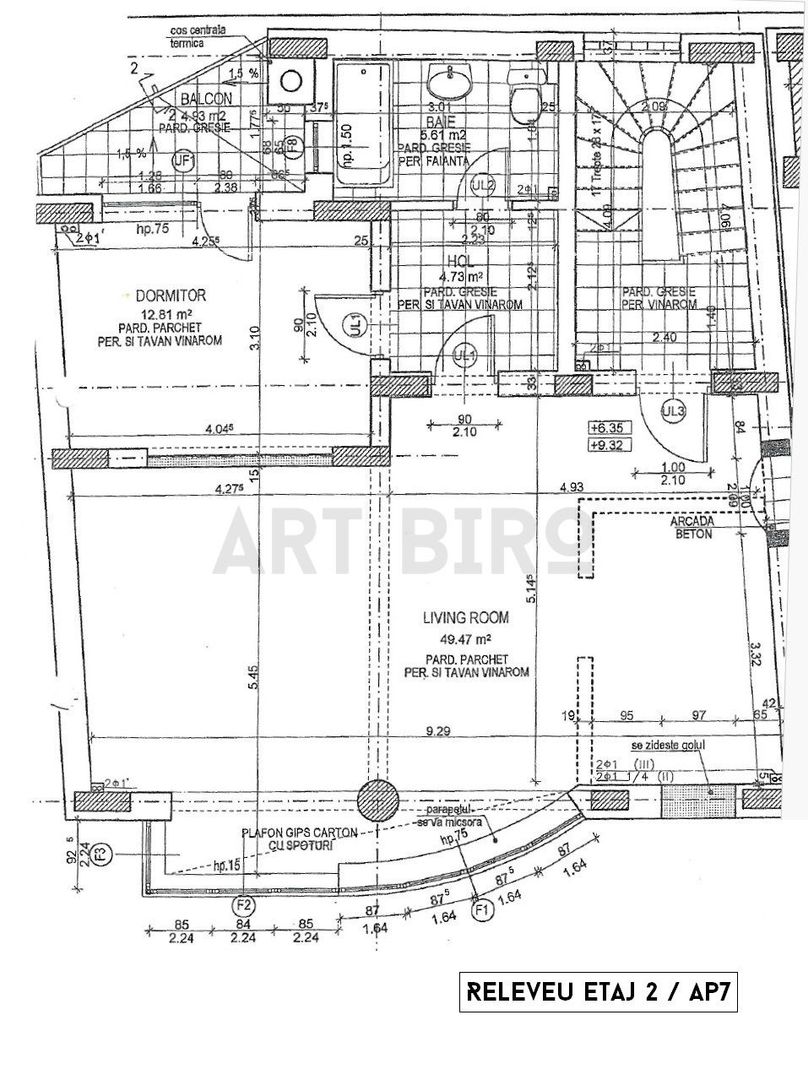Zero comision, 80mp Piata Dorobanti, pret all inclusive, 13' metrou - Schiță 9