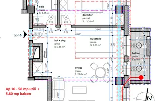 Dâmbovița-Șagului | Bloc Nou | 2, 3 și 4 Camere | Penthouse | Parcare subterana - Poză 11