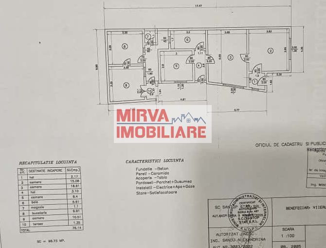 Casă 3 camere de închiriat, zona Centrală–ideală pentru salon/birouri - Poză 21