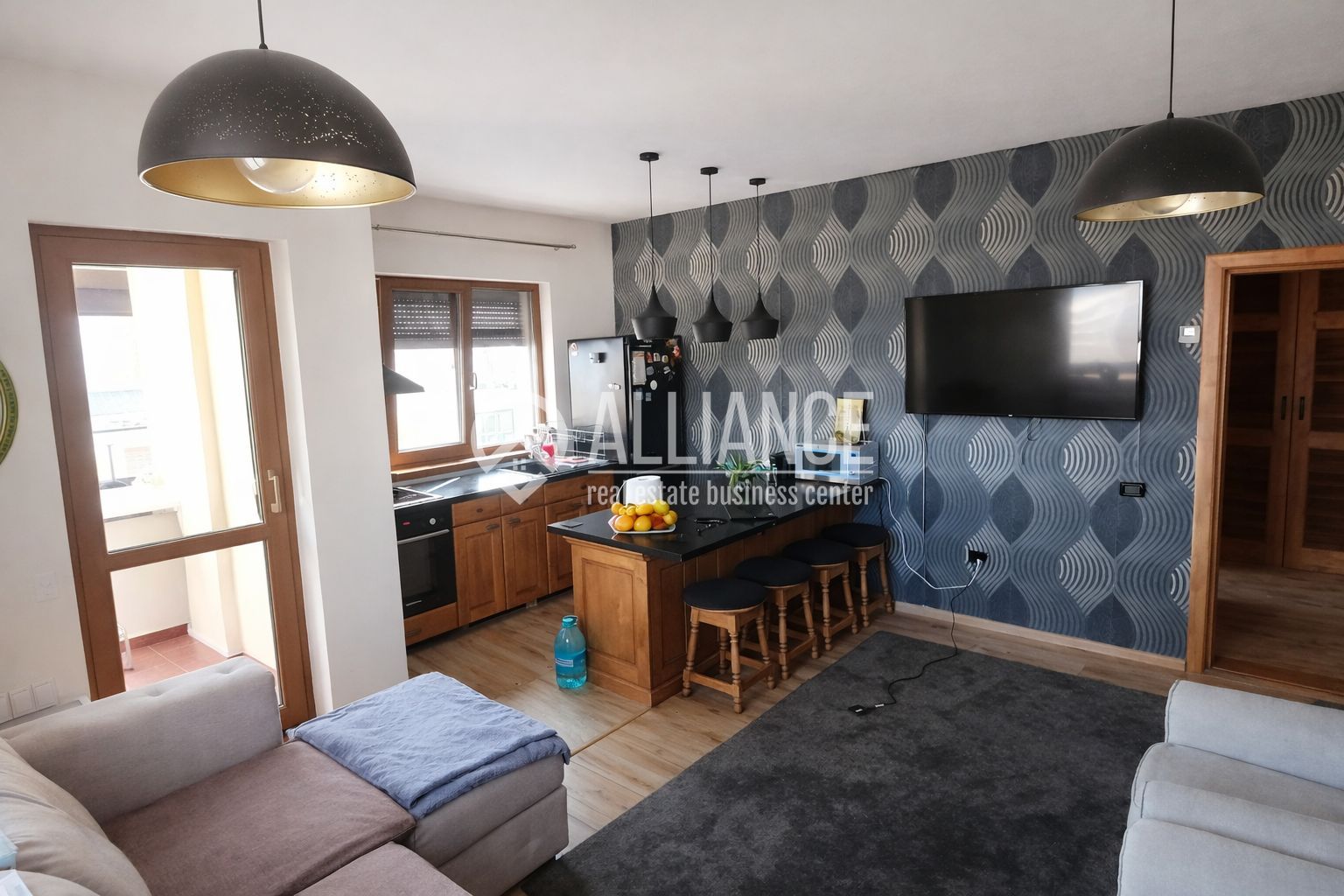 Apartament 2 camere - vedere spre mare /lac- (COD10) MAMIA, BUTOAIE - Schiță 2