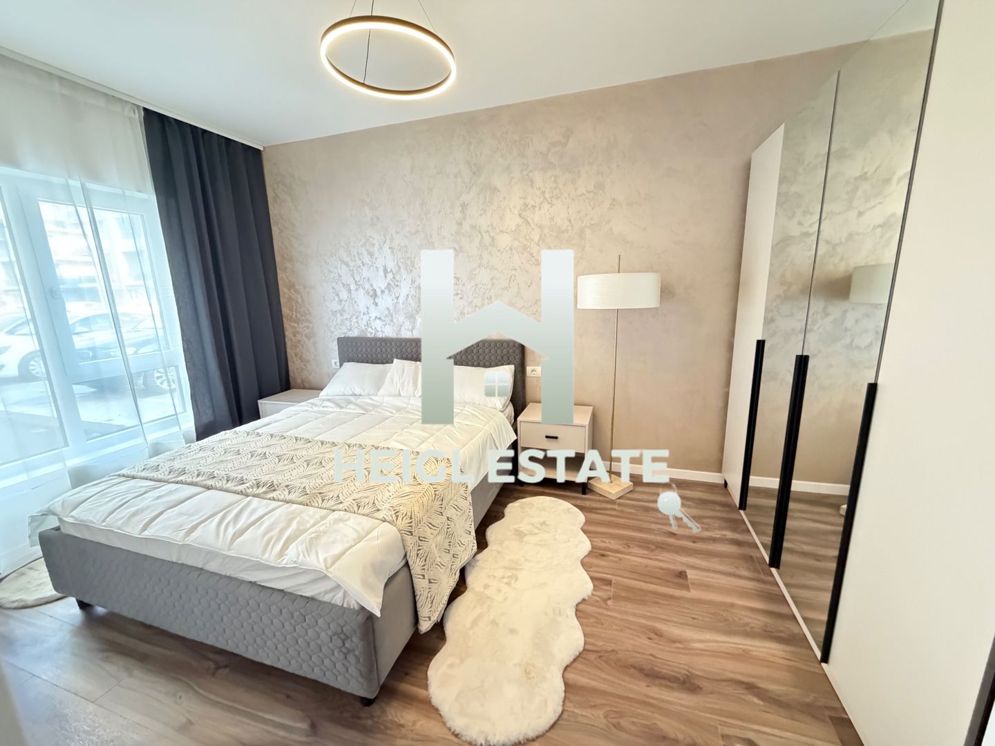 Apartament mobilat cu designer cu 2 camere si gradina in Braytim - Poză 6