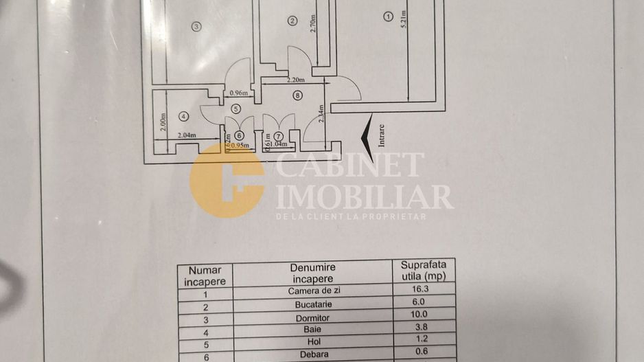 2 Camere Decomandat- Renovat complet- Etaj 1- Dacia - Poză 10
