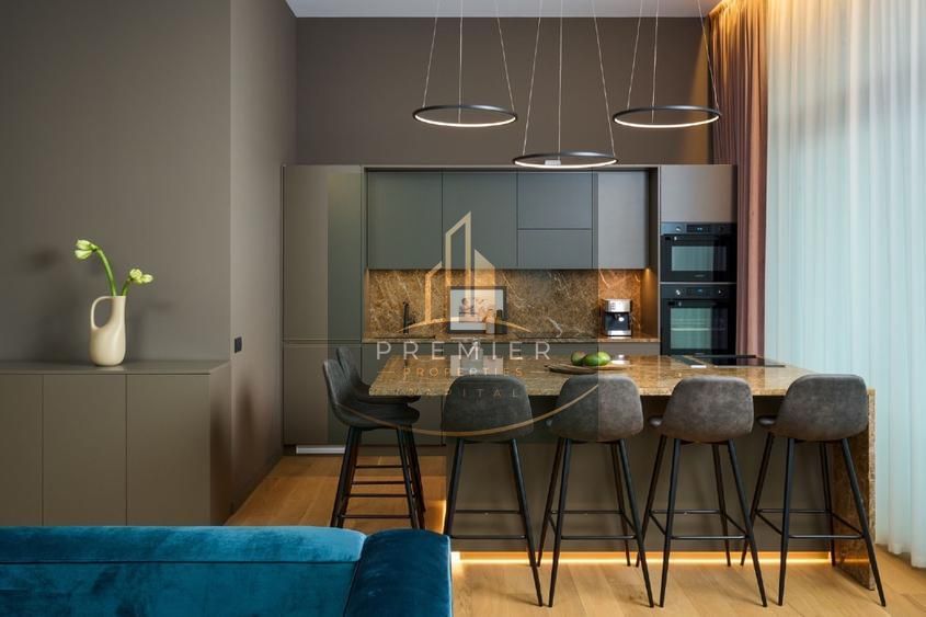 Apartament 3 camere One Herăstrău Towers  Vedere Parc | Etaj 11 | Înălțime 3,6m - Poză 4