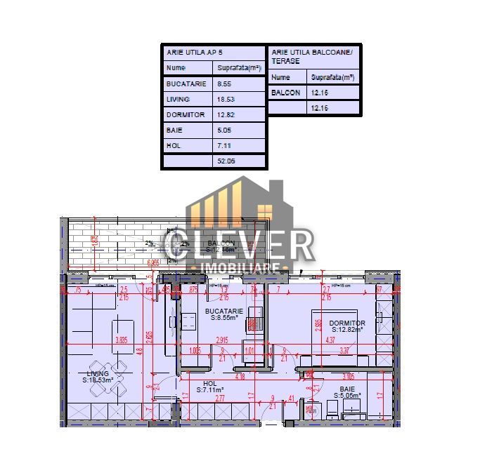 2 Camere Pallady - Metrou Nicolae Teclu | Comision 0% - Schiță 6