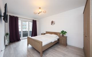 Garsonieră 39 mp Decomandată | Mobilată Modern | Tractorul – Coresi Mall - Poză 3