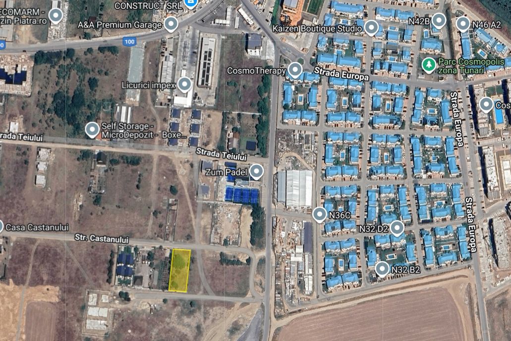 Tunari , teren intravilan, 1500 mp in vecinatatea Cosmopolis - Poză 3