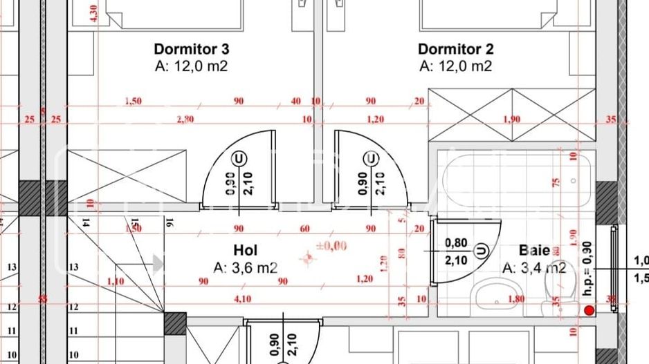 Duplex Modern la cheie si 270 de mp de curte, in Cisnadie - Schiță 9