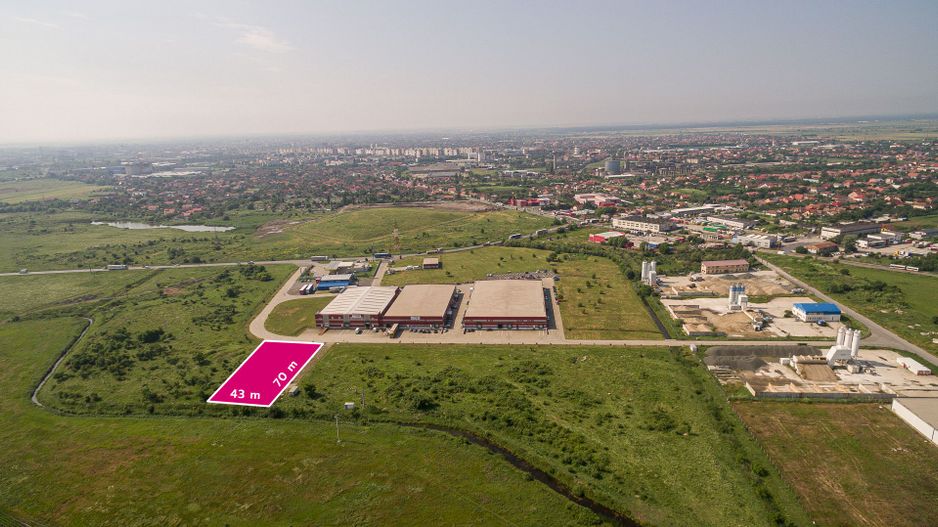 Teren industrial 3 000 mp în Parcul Industrial UTA2 #Arad - Poză 2