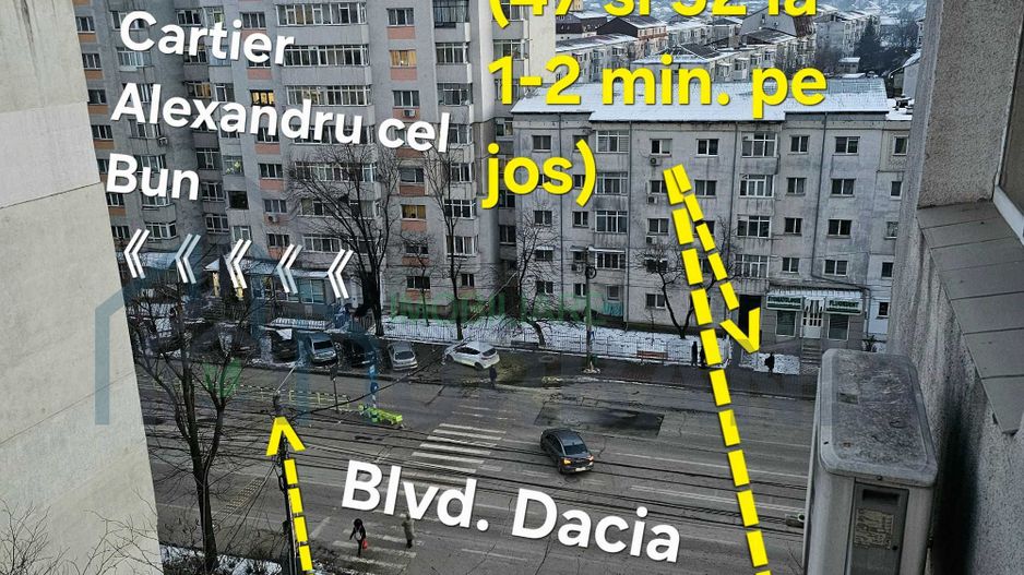 # – Închiriez apartament 3 camere, 64 mp – Zimbru (Dacia) - Poză 7