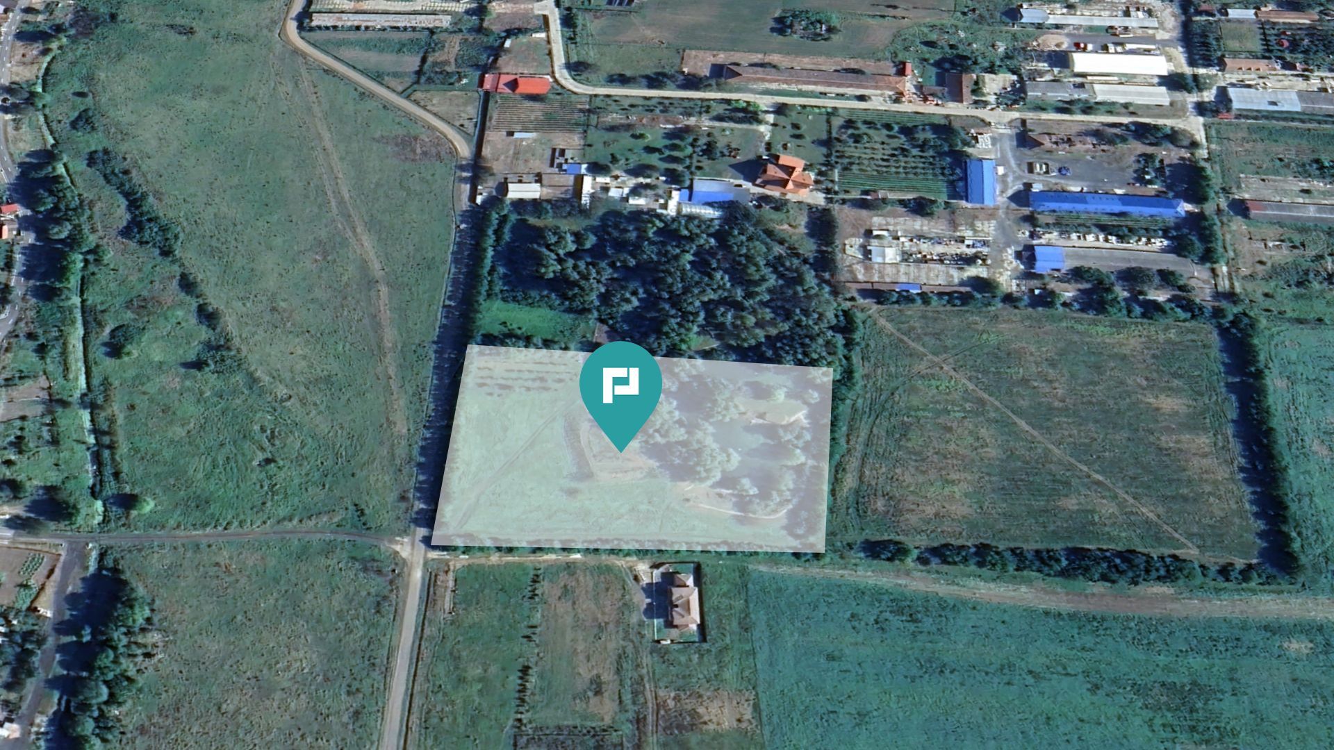 Teren intravilan cu baltă de pescuit - Poză 2