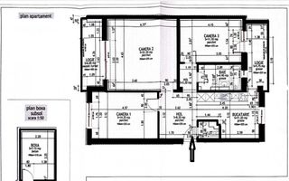 Apartament 3 camere, 90 mp utili,  zona Calea Manastur - Poză 39