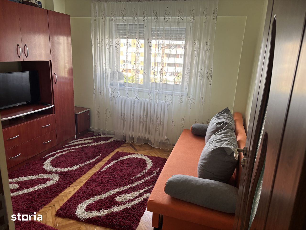 BRASADAS vinde ap 3 cam etaj 4/10 Micro 15 utilat mobilat. - Poză 13