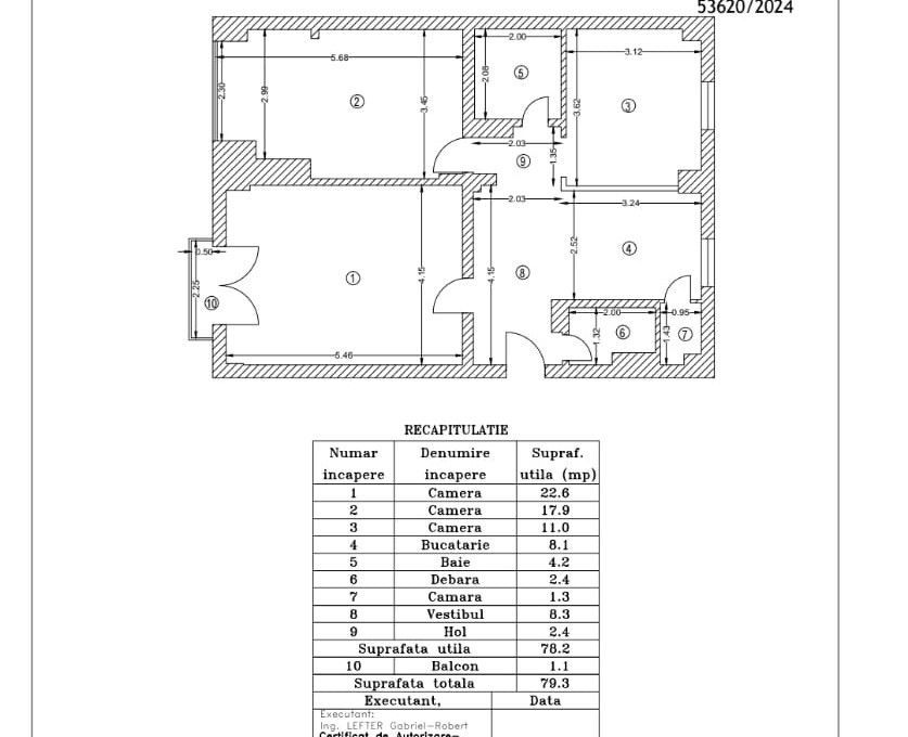 Vanzare Apartament 3 Camere Langa Rond Alba Iulia - Poză 4