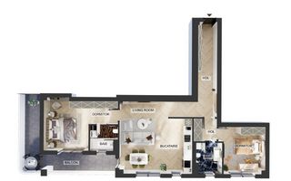 Apartament 3 camere de vanzare - Poză 1