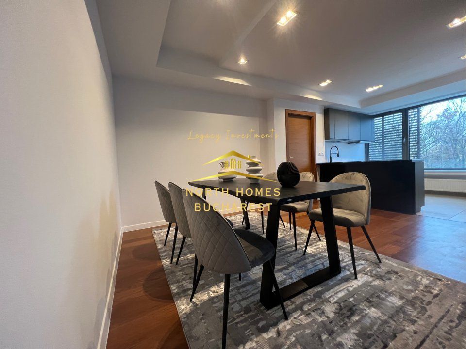 Apartament 4 camere , Zona Herastrau , 2 locuri de parcare subterane incluse - Poză 1