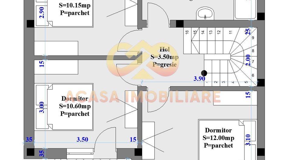 NOU APARTAMENT 4 CAMERE CU GRADINA 88MP - Poză 4