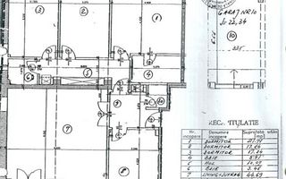 4 camere | Floreasca | bloc boutique 2006 | parcare + boxa - Schiță 19