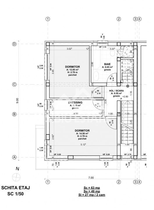 Casa Sibiu Selimbar, 3 dormitoare, 3 bai, terasa - Poză 3