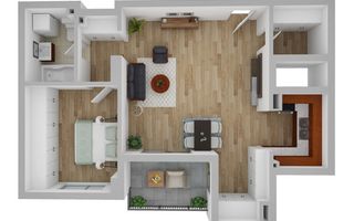 Apartament 2 camere de 61.95 mp, Constructie Premium, Andrei Muresanu! - Schiță 8