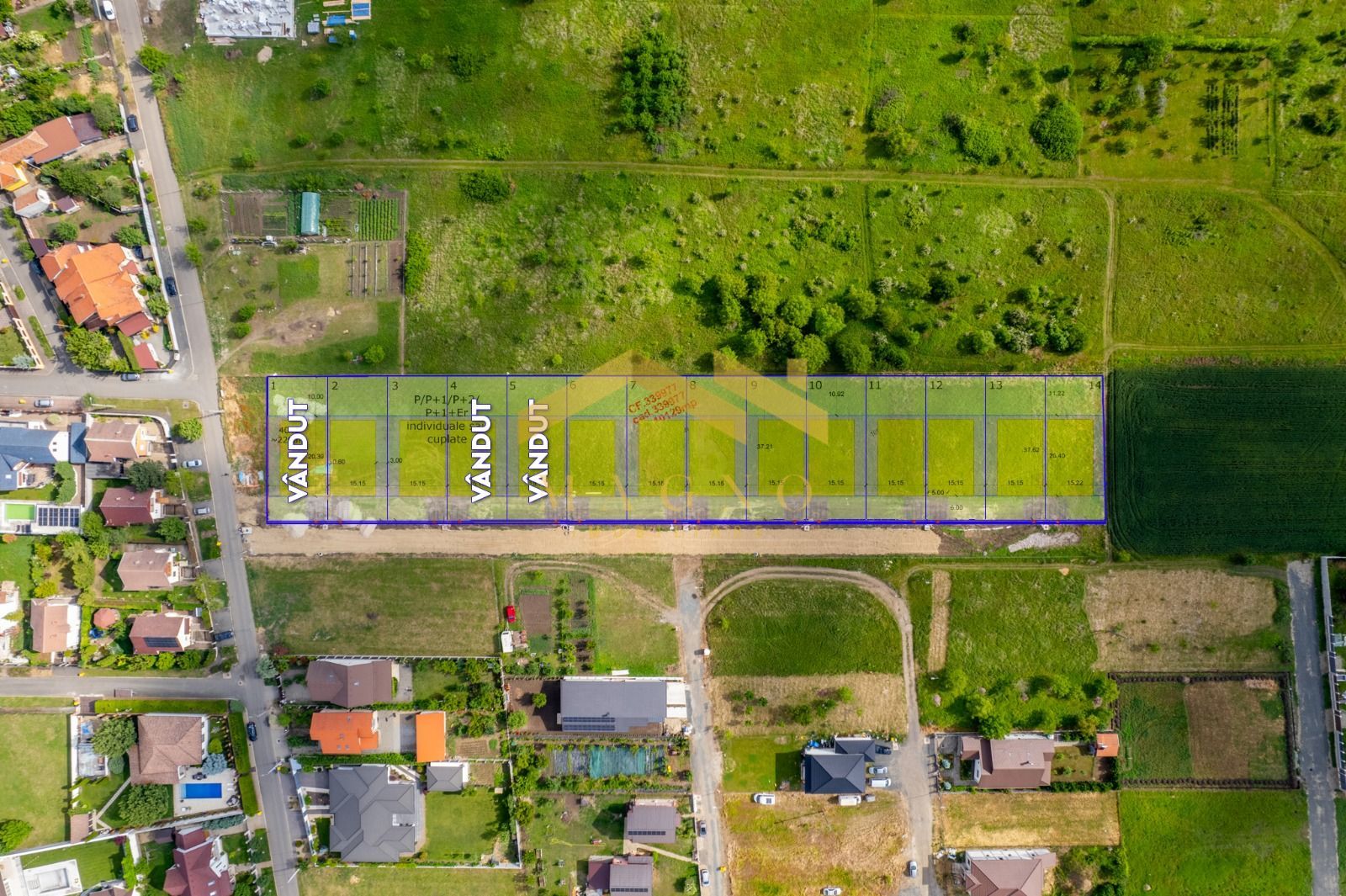 TERENURI DE VANZARE - 14 SANSE PENTRU UN NOU INCEPUT/ ZONA GRADISTE - Poză 1