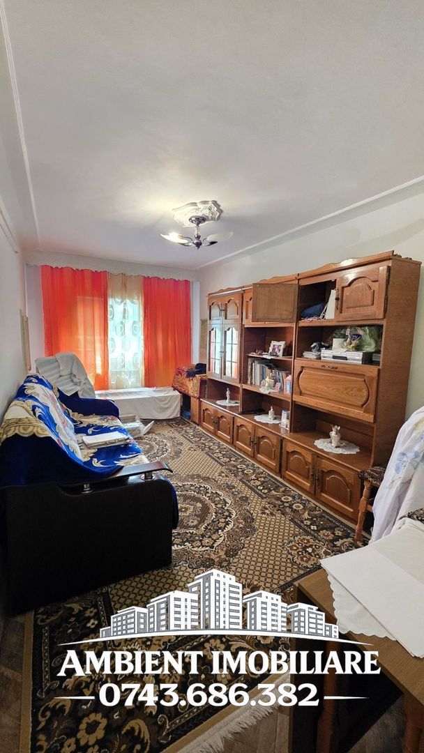 Apartament cu 2 camere, etaj 4, mobilat și utilat, VASLUI - zona ANA IPATESCU; - Poză 1