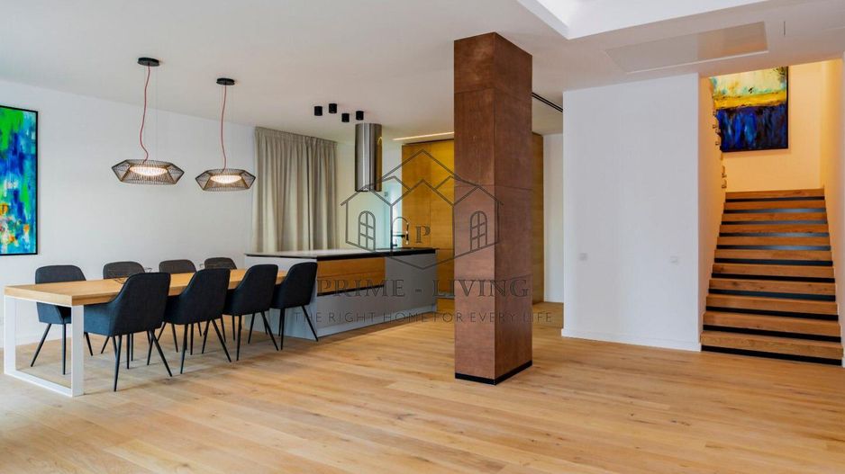 VILA CU 5 DORMITOARE + BIROU LA INCHIRIERE LANGA BRITISH SCHOOL - Poză 3