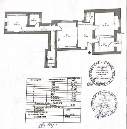 Apartament 3 camere - Cișmigiu, mobilat, centrala proprie, bloc fără risc - Poză 8