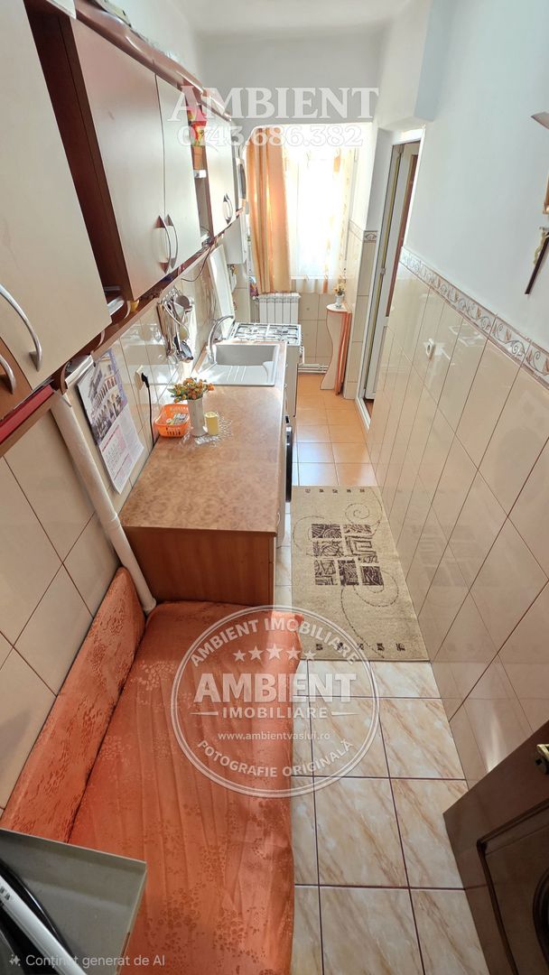Apartament cu 1 cameră, ETAJ 2, VASLUI - zona FEROVIARI; - Poză 5