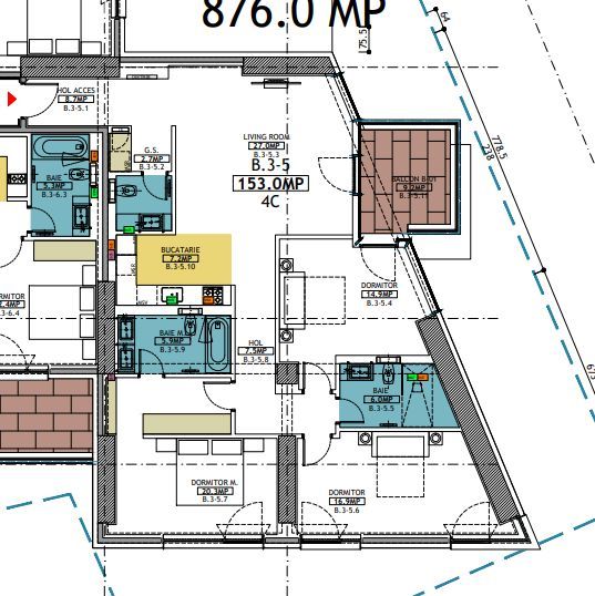 Apartament Premium 4 Camere – One Herăstrău Towers - Poză 3