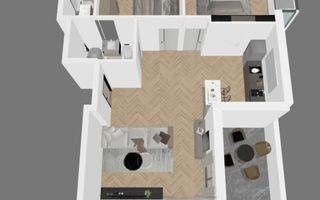 Penthouse cu Vedere Panoramica la Liziera Padurii | Terra, Floresti - Poză 1