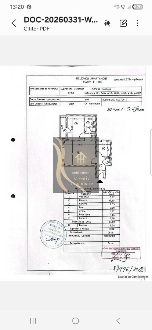 Apartament 2 camere Piata Victoriei - Dr,Iacob Felix - Poză 8