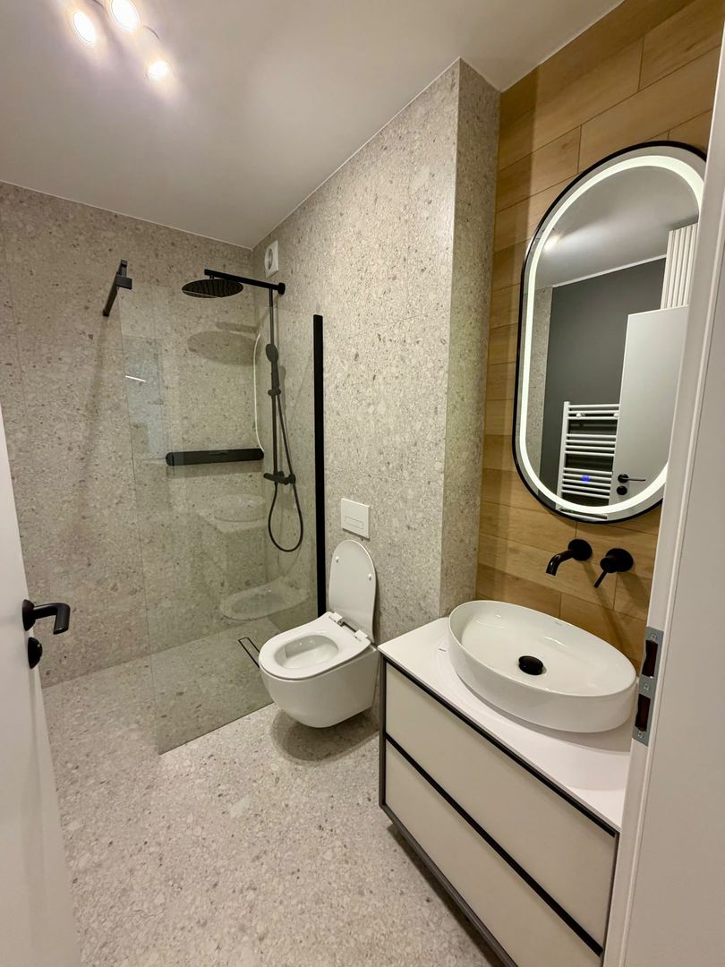 Apartament 2 camere ULTRAFINISAT 50 mp - Parcare subterana - Prima închiriere - Poză 8