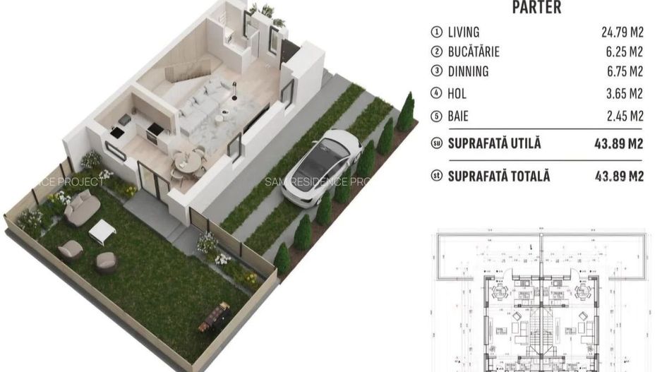 Casa tip duplex sector 3 - Poză 14