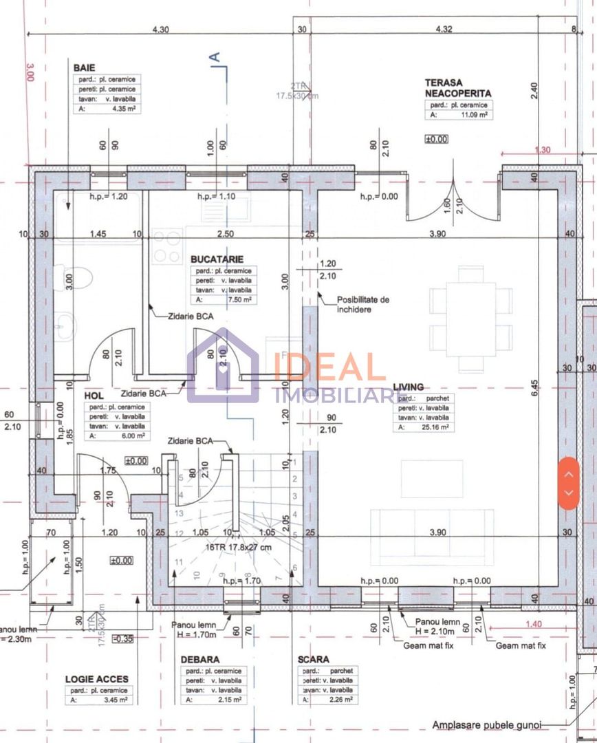 Casa Insiruita cu 4 camere, in Cartierul Arhitectilor - Schiță 6