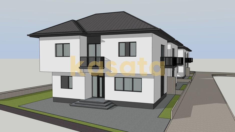 Vilă 4 camere Diamantului | Curte 250 mp, pompă căldură - Poză 1