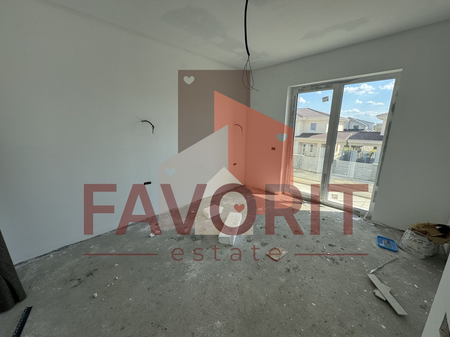 Duplex 5 camere ,despartit prin camera tehnica, finisat la cheie in Mosnita - Poză 14